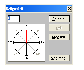 Comenius Logo: Szögmérő